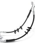 Front Brake Hydraulic Hose For Ford E250 E350 Econoline And E450 Super Duty 2-Piece Front Left Replacement Direct Fit ABS Compatible Fits 1995 Through 2005 E Series