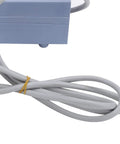 Close-up of the Rock Solid 5000W Spot Welding Machine power cord and switch for battery assembly and nickel strip jobs.