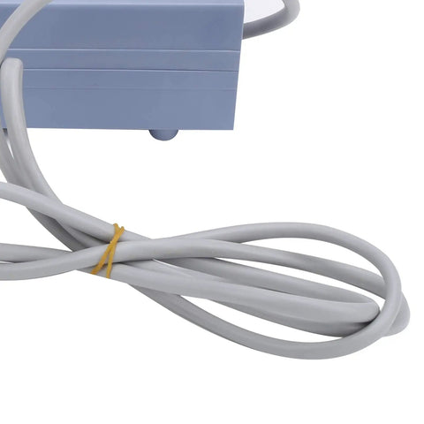 Close-up of the Rock Solid 5000W Spot Welding Machine power cord and switch for battery assembly and nickel strip jobs.
