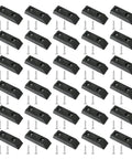 30 Count Square Rubber Furniture Feet Pads Heavy Duty Non Slip Moisture Proof Floor Protectors with Screws