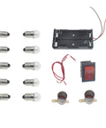 DIY Electrical Circuit Experiment Kit For Home School Students Easy Beginner Electronics Set With Two Point Five Volt Bulb