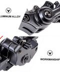 Top Shelf Aluminum Alloy Disc Brake Kit Two Sets Front Rear Mechanical Calipers detailed view of aluminum alloy structure and workmanship.