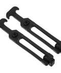 Six Pack Rubber Latches With T Handle Hasp Elastic Draw Locks For Vibration Reduction And Secure Fastening All Weather And Corrosion Resistant Rubber Latch Set For Dynamic Environments in black