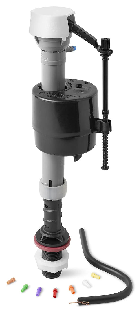 Silent Fill Toilet Valve Kit With Adjustable Fill Rate Inserts, Low Noise Tank Fill, KOHLER Genuine Part, easy install