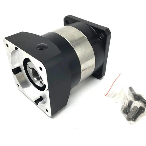 High Precision Planetary Gearbox With Lean 7 Arcmin Backlash And 40 To 1 Ratio Mounted On A Rock Solid 19Mm Input Shaft.