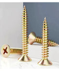 No Sweat Zinc Plated Carbon Steel Countersunk Self Tapping Wood Screws Phillips Drive for drywall mounting.