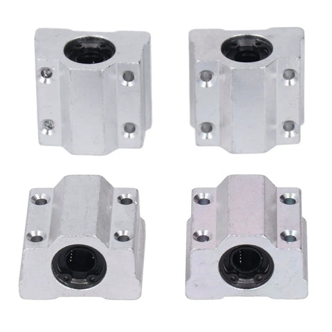 Pillow block bearings set for 400 Millimeter T8 Lead Screw Kit With Optical Axes Lead Screw Nut Sliding Block Coupling for 3D printers