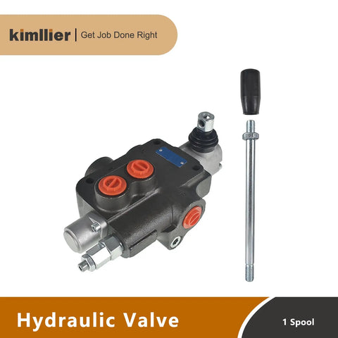 1 Spool Hydraulic Valve 21 GPM 3600 PSI Directional Control Valve With SAE Ports, cast iron, heavy duty hydraulics