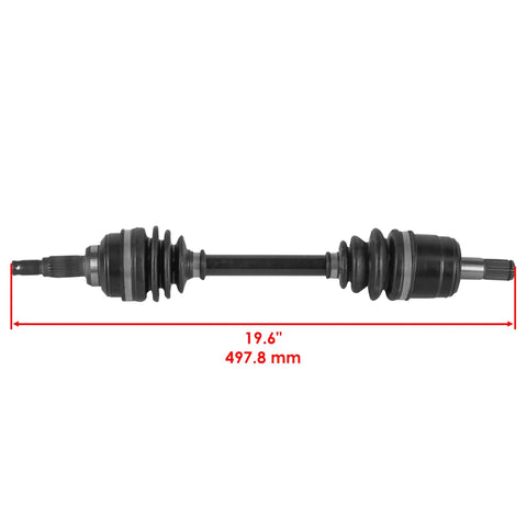 Honda Rancher 420 Front Left And Right Beefy Axle Set For Trx420Fm1 And Trx420Fm2 2014 2015 2016 4x4 Auto DCT ES EPS Heavy Duty Replacement Shafts Durable, 19.6 in