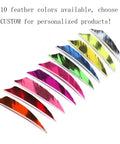 Color options for Six Pack 25 Inch Arrows With 800 Spine And Removable 100 Grain Tips For Target Practice And Hunting 3 Inch Turkey Feathers