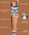 Rock Solid Leakproof Shaker Bottle With Connected Hinge Cap And Fast Flow Spout Built Tough For Gym Sessions And Trail Runs 20 Oz Tritan Protein Mixer That Truly Slaps Mixing Your Favorite Powders showing parts and features.
