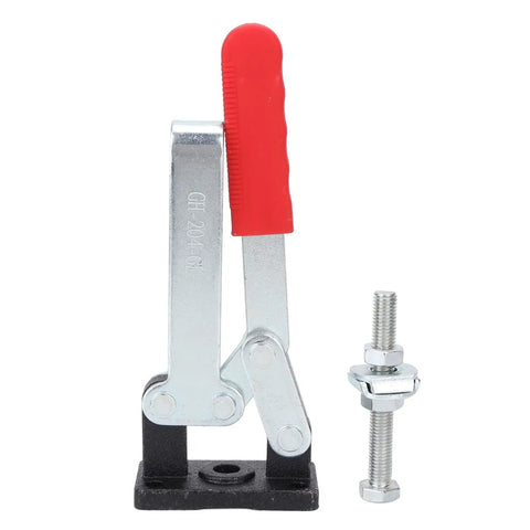 Heavy Duty Toggle Clamp With Quick Release For Metal Plates And Circuit Boards - Built Tough Clamping Power For Welding, Machine Ops, And PCB Mounting, 91 Degree Press Handle Opening And 94 Degree Handle Opening For Versatile Secure Hold