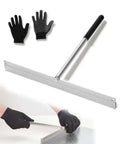 Heavy Duty 15.25 Inch Sheet Metal Folding Hemming Tool Handheld Bender for standing seam roofing and HVAC duct work