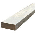 Three Eighths Inch By One Inch By Seventy Two Inch 17-4 Stainless Steel True Flat Bar Hot Rolled For Weldable DIY Projects And Home Improvement Crafting Metalworking Prototyping Repairs And Custom Builds, close-up view.