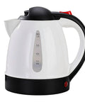 Heavy Duty 12V Portable Electric Car Kettle 1000Ml Travel Water Heater with clear measuring side for precise fills.