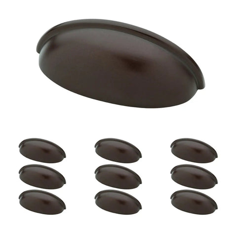 10 Pack Brushed Nickel Cabinet Handles 3 Inch 76mm Center To Center Drawer Pulls For Kitchen Cabinets Cupboards And Dressers