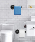 Industrial Pipe Toilet Paper Holder In Matte Black Built To Last Boss Style DIY Vintage Rustic Iron Wall Mount Roll Tissue Holder Towel Rack
