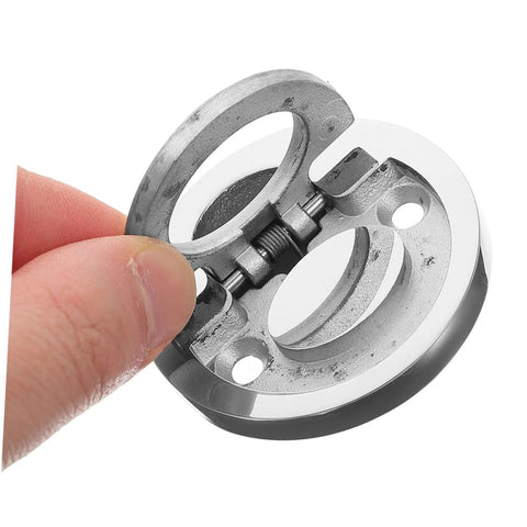 Galpada flush pull ring handle, stainless steel boat-hatch hardware with hidden lift mechanism