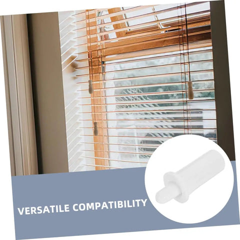 80-Piece Spring Loaded Pins DIY Window Blind Repair Kit With Essential Shutter Hardware For Quick Self Fixes, image showing blinds and pin.