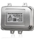 HID Xenon Headlight Ballast Replacement For Escalade BMW E60 And Town And Country showing front view with model 5DV009000-00.