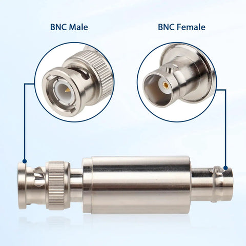 Coaxial RF Attenuator Ten DB 2W BNC Male To BNC Female Connector Fifty Ohm For Radio And Communications Applications Pro Grade Gear