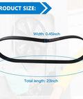 Vicue Washer Drive Belt For GE Top Load Washing Machine GTW685BSL2WS Replaces AP6024314, 23-inch long and 0.45-inch wide