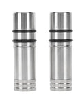 20mm Stainless Steel Bench Dogs Set With Rubber Connectors for MFT T Track Workbenches Precision Positioning