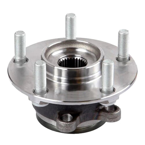 Front view of Front Wheel Hub Bearing Assembly 513298 for Nissan Rogue 2008 2013 Rogue Select 2014 2015 Sentra 2007 2012 with five lug and ABS