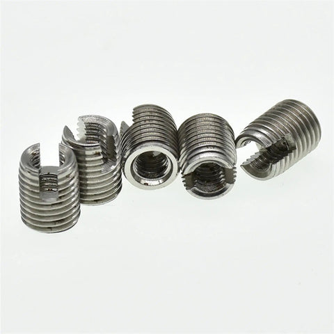 Badass Stainless Steel Socket Cap Screws And Threaded Inserts For Zero Sweat Metal Thread Repair Heavy Duty Self Tapping Slotted Fasteners In Full Metric Range Built Tough For Any Weekend Warrior Shop Project