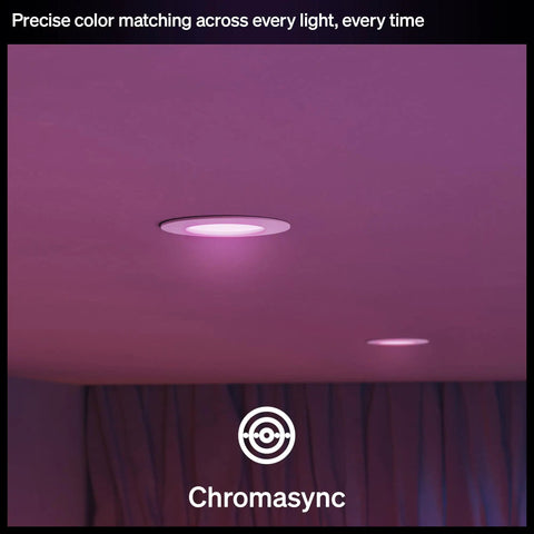 Top Shelf Smart Recessed Led Ceiling Light With Sleek Slim Downlight providing smooth ambient glow in modern ceiling design.