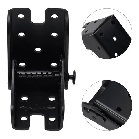 90 Degree Self Locking Folding Hinge For Sofa Beds Cabinets And Tables Space Saver Lift Support Hardware In Silver Durable Steel 65x60x45mm Connection Easy Installation Sturdy Folding With Secure Lock