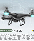 FPV RC Drone With 1080P HD Camera, 120-Degree Wide Angle Lens, showcasing design and features on promotional image.