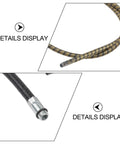 Close-up of Replacement Drive Shaft For Drywall Sanders 7800 Types 1 To 5, 7801 Type 1, And 259385 Type 2 showing metal fittings