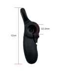 Bar End Grips For 22.2mm Handlebars Ergonomic No Slip End Caps For MTB and City Bikes with 12cm length measurement