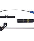 Compact Scuba Tank 3.0 Cu Ft 3000 PSI With 4500 PSI High Pressure Pump Dive Kit components including tank and pump parts
