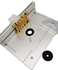 Step Up Your Game With These Buttery Smooth Aluminum Router Table Insert Plates Designed For Dead Nuts Accurate Cuts. Features A Slick Miter Gauge And Double Scale Alignment. Ultimate Workshop Upgrade For Serious Woodworkers.