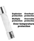 Single fuse from the Generator Fuse Replacements 6.3A 250VAC 5x20mm 6 Pack for 10000005117 Model Reliable Power Protection
