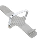 Heavy Duty Furniture Lifter That Makes Moving Day A Complete Piece Of Cake Without Making You Break A Sweat For Easily Hoisting Doors Windows And Drywall Panels With Non Slip Traction in silver with grip handle