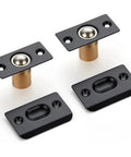 Adjustable Ball Catch for Doors and Closets Black Ball Bearing Latch with Hidden Cylinder No Sweat Easy Install Pro Grade Durable Door Hardware