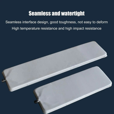 Heavy Duty Condensate Drain Pan Kit With Durable Plastic Tray And Drain Fitting For Efficient Water Collection And Release