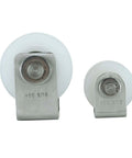 Heavy Duty Sliding Door Roller Kit With 304 Stainless Steel Bracket And Nylon Castor Rugged Barn Door Hardware front view