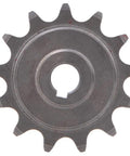 Beefy 13 Tooth Aluminum Gear Sprocket For Universal Chains, Aluminum Alloy Motor Drive Wheel, front view