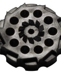 Top view of Three Pack Replacement Ten Round Rotary Magazine Clips For Vigilante CCP8B2 Revolver Caliber One Seven Seven Air Pellets Not Included Durable Rotary Style Magazines For Crosman