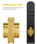 Beefed Up Extruder Gear Assembly Kit For A1 Mini 3D Printer Brass And Aluminum Alloy Build Smoother Filament Feed Durable And Wear Resistant