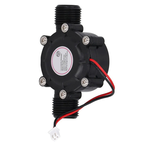 Side view of Micro Hydro Generator Shower Head With Water Turbine 20VAC Output Temperature Sensor Portable Water Powered Charger