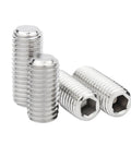 M5 Hex Socket Set Screws 304 Stainless Steel Cup Point DIN916 Internal Allen Drive 45mm Length Ideal For Door Handles And DIY Furniture Projects Heavy Duty Corrosion Resistant Grub Screws
