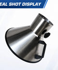 Bad Boy Stainless Steel Fume Extractor Crafted To Tackle Thick Welding Fumes And Shop Grime While Keeping The Garage Smelling Fresh Throughout Heavy Duty Ops, showing rugged steel extraction hood.