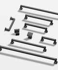 Matte Black Cabinet Handles 3 Pack 5 Inch Modern Cabinet Pulls For Kitchen And Vanity Durable Solid Construction Fingerprint Resistant
