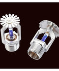 Two 141C Automatic Fire Sprinkler Heads showing heat-triggered design for straight up pendent or upright systems.