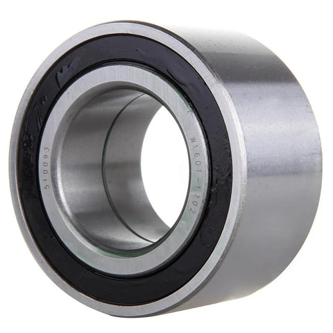 Close-up of wheel bearing from 4 Pack Front And Rear Wheel Hub Assembly With Wheel Bearing Replacement Non ABS 5 Lug Fits Hyundai Elantra 2011 2016 Veloster 2012 2016 Kia Forte Forte Koup 2014 2016 Forte5 2014 2016.
